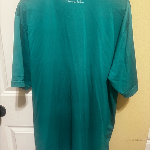 Travis Mathew Green Short Sleeve Men’s Polo Shirt Chest Pocket Sz XL - Picture 10 of 11